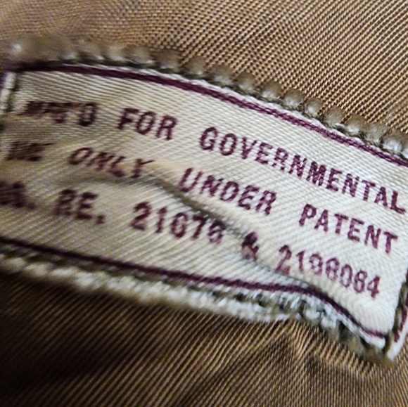 VTG USA Military Lined Trench Coat Mens Medium Long  - Picture 7 of 7